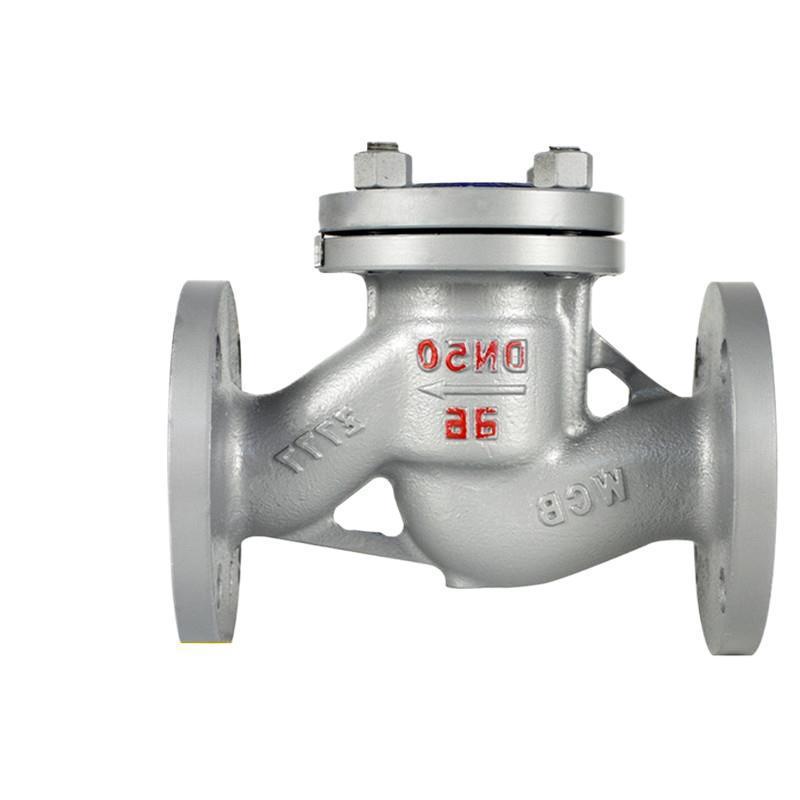 H41H-16C铸钢升降式法兰逆止止回阀25C40C64C单向阀DN4050 80 100