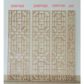 其他装饰线板;屏风、隔断类;木质工艺品