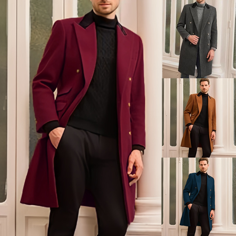 Men's Clothing station 2024 new products large size woolen coat men casual jacket explosion of orders suitable for fat_voghion.com