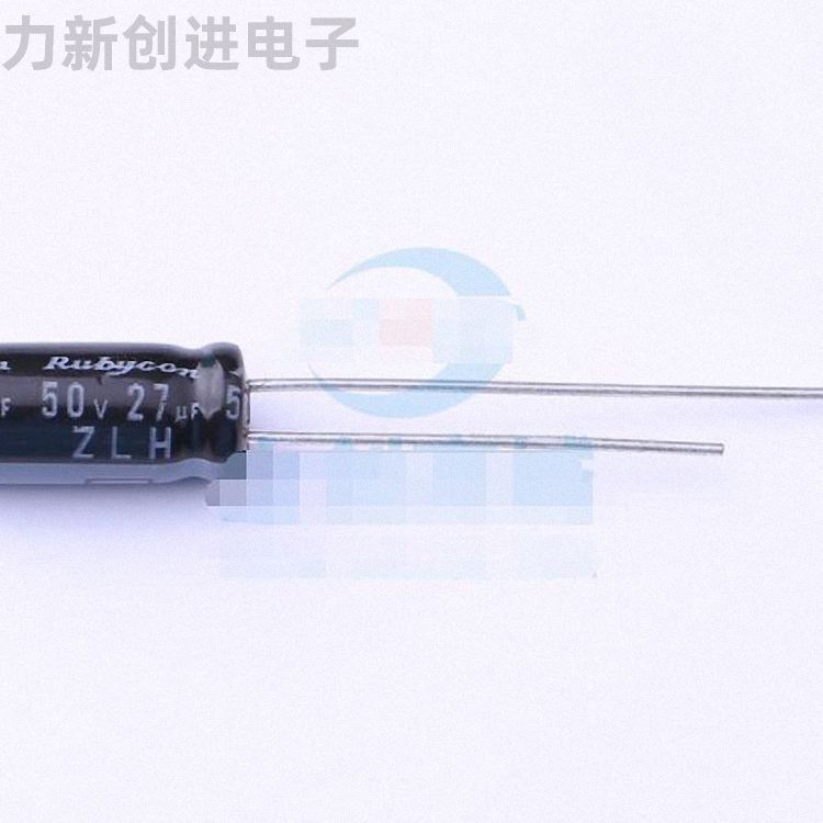 50ZLH27MEFC5X11描述27uF 50V电解电容器