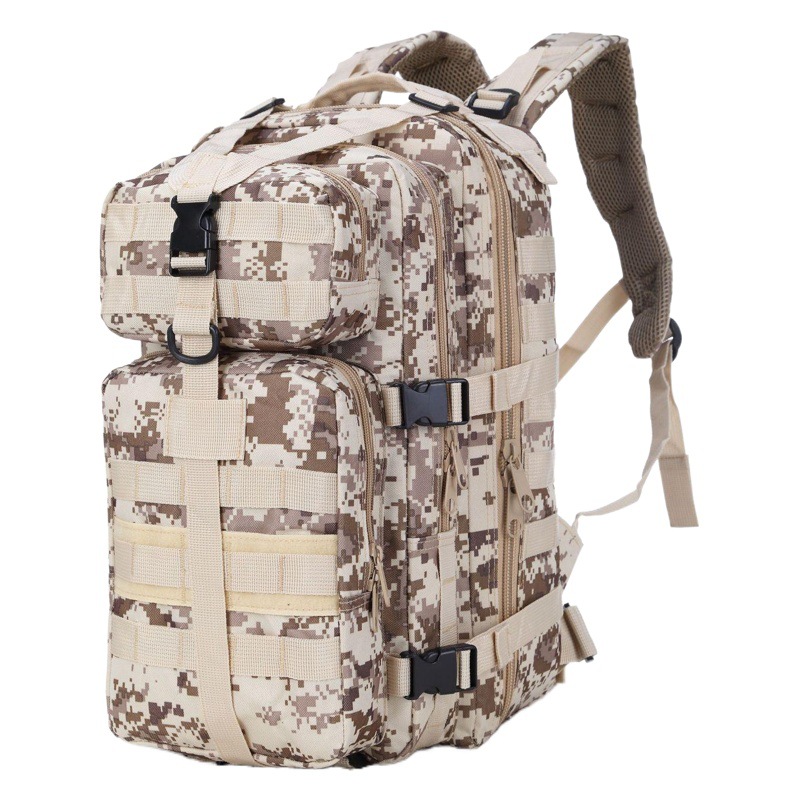 Medium Upgrade 3p Tactical Backpack Outdoor Camouflage Mountaineering Bag 35L Capacity Factory Direct Supply