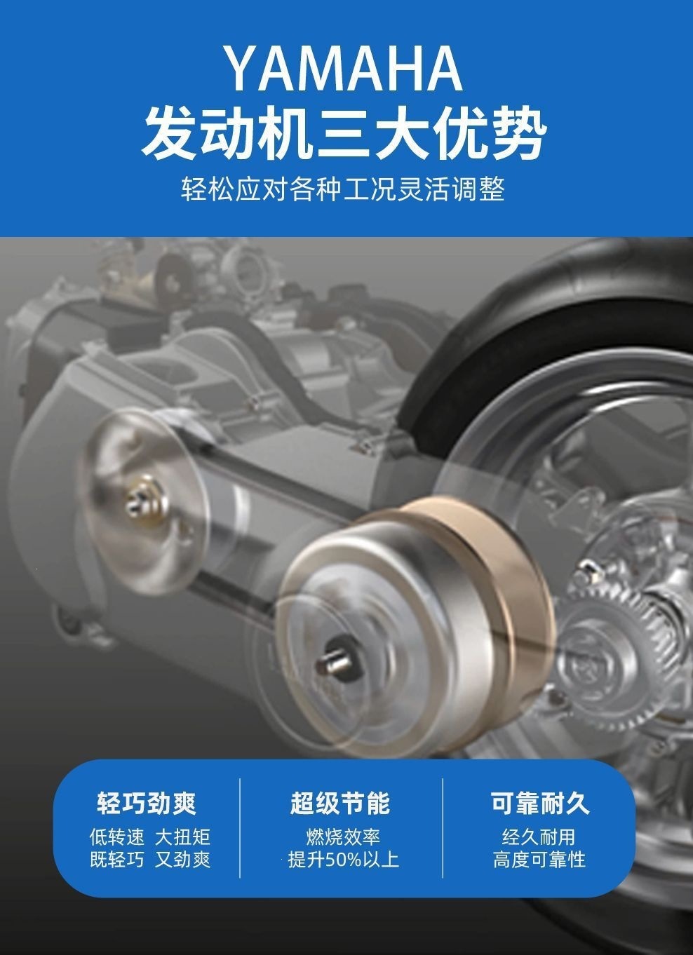 YAMAHA Tianjian 150CC National Standard IV Electric Injection Street Bike Men's Fuel-Saving Motorcycle