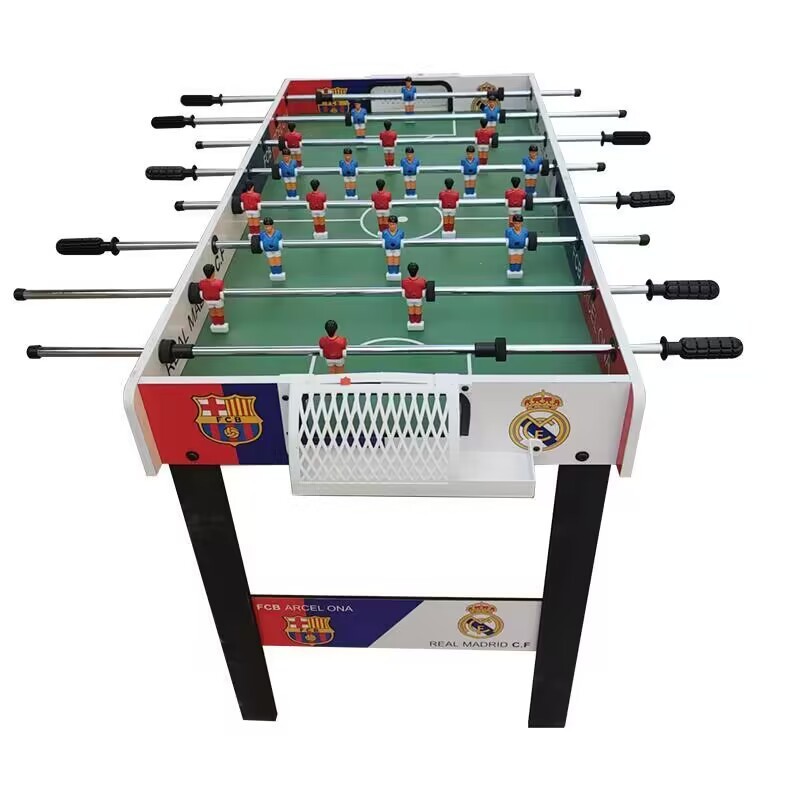 Máquina de futbolín Juguetes para niños en la mesa Juego de mesa de fútbol Puesto doméstico al aire libre Nuevo estilo Blast Professional Black 8/