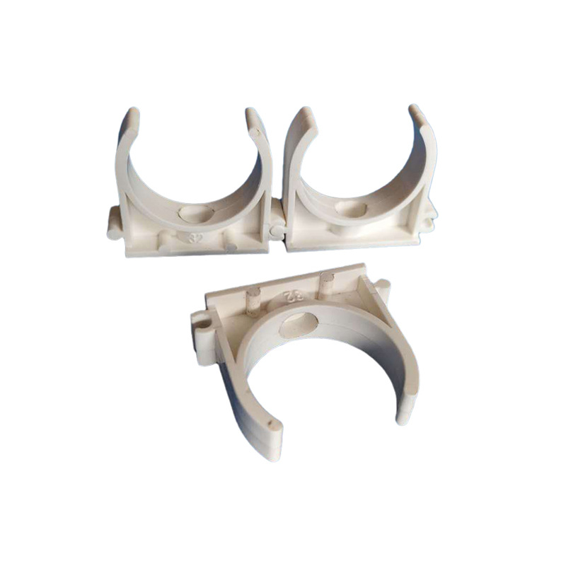 Tarjeta de ensamblaje de PVC, tarjeta de tubo en forma de U, tarjeta de unión roja, blanca y azul, gran cantidad de fijación de código.