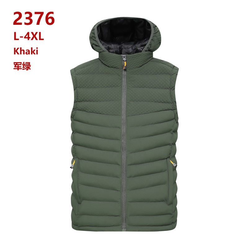 2025 chaleco de algodón de costillas otoño y invierno caliente grafeno sin mangas palpitación clip de algodón comercio exterior transfronterizo al por mayor