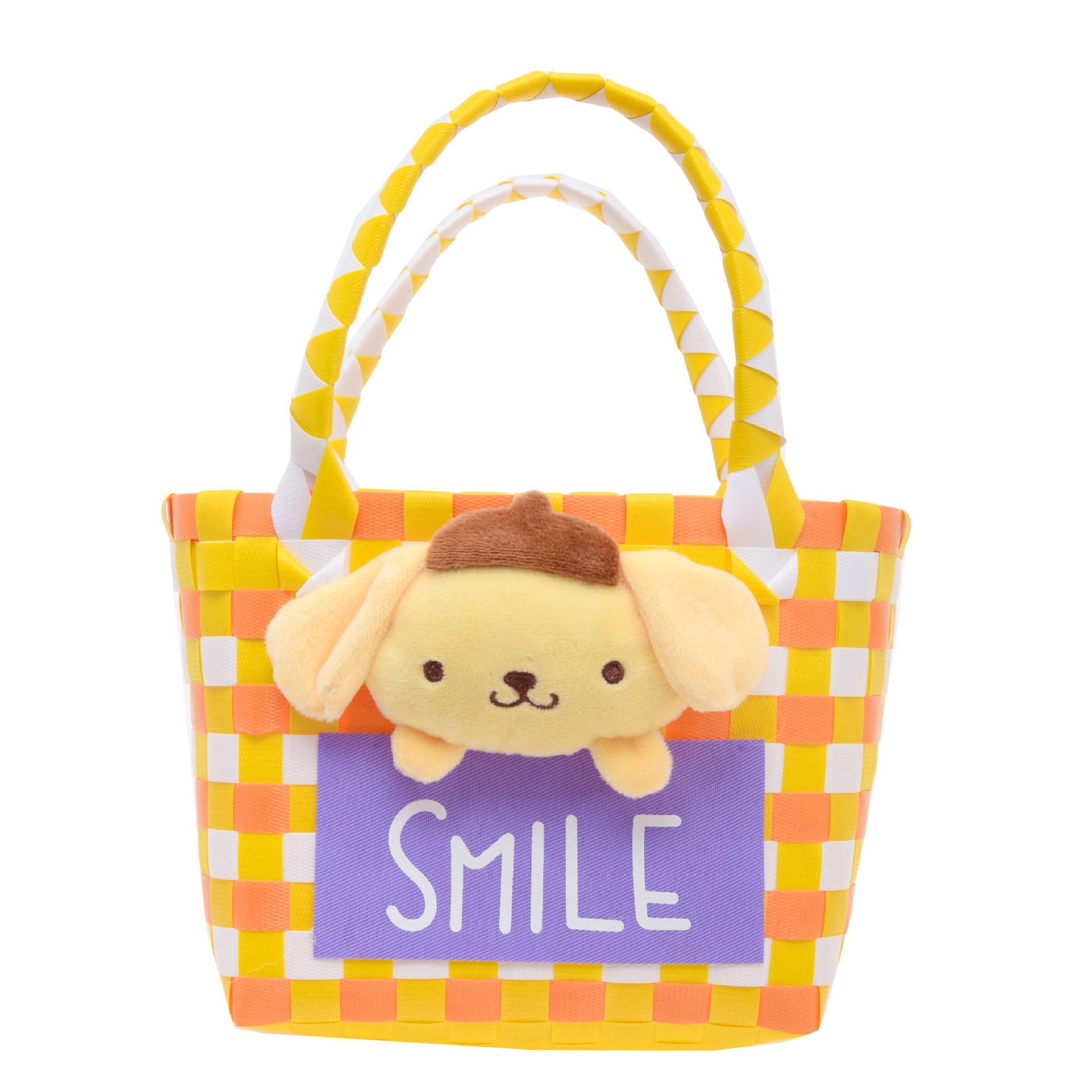 2023 Nueva Chica frito de la calle cesta de verduras bolso tejido PC bolso tejido de color portátil cesta de dibujos animados lindo bolsa de playa