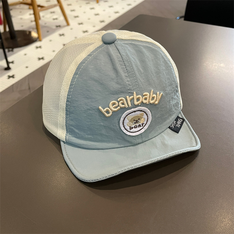 Sombrero de bebé Sombrero para el sol de verano Gorro de visera suave para bebés para hombres y mujeres Protector solar para niños Gorro de béisbol de secado rápido