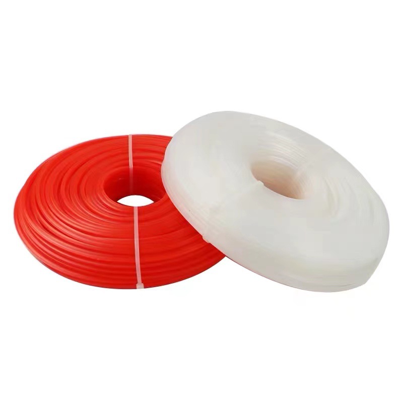 Cortacésped Cuerda de césped Accesorios generales para césped Alambre de acero de nailon importado Cortacésped de diente de sierra en espiral Cuerda de césped de nailon