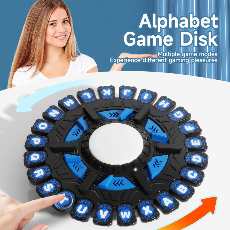 Amazonのベストセラー24キートランスクロスボーダー大人用クレイジーホイールクレイジーレターボードゲーム、テンポの速いパーティーゲームおもちゃ|undefined