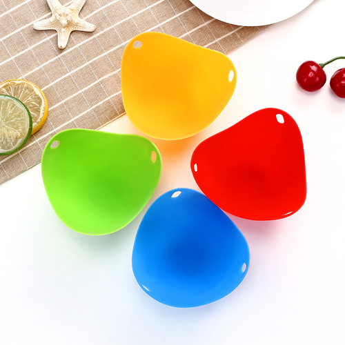 FDA Food-Grade High-Temperature Silicone Egg Cooker Non-Stick Egg Poacher Egg Ramekins Household FDA Certified