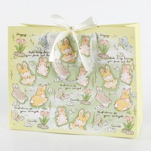 H-3中号横版卡通礼品袋纸袋手提袋生日礼物袋伴手礼袋时尚礼盒
