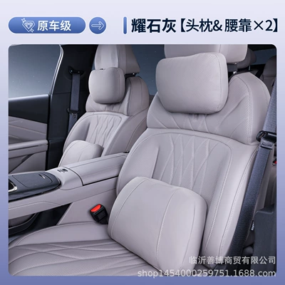 Accessories Pillow Lumbar Cushion Waist and — Headrest - xingyao-8-obsidian-lime-headrest2lumbar-support2