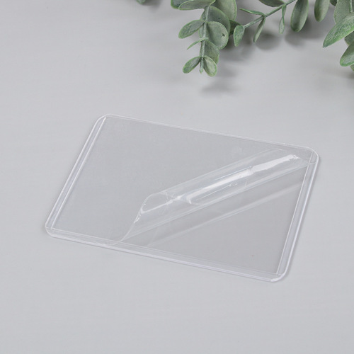 Transparent PVC b8 coated card protective sleeve Polaroid hard plastic game card sleeve production and wholesale