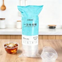 批发一次性碗筷餐具外卖打包家用商用塑料一次性塑料汤饭碗耐高温
