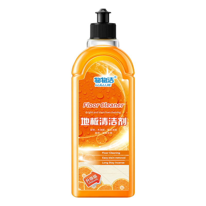 Wuwujie Floor Cleaner New Tile Wood Floor Cleaner Floor Fragrance Quick-Drying Mopping Liquid Factory