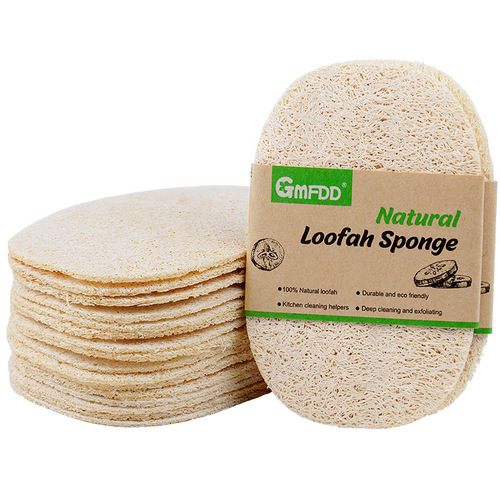 Natural loofah dishwashing pot brush kitchen cleaning dishcloth household bath brush bath brush loofah flesh wholesale