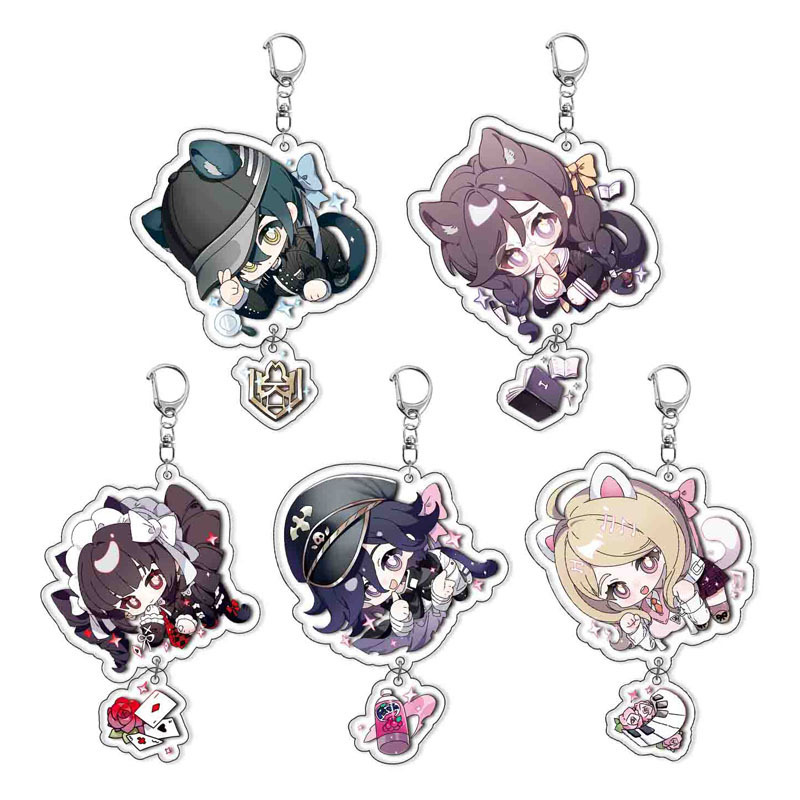 On the Laminated Projectile Breaking the Most Original King Ma Xiaoji Transparent Acrylic Keychain Pendant Cute Pendant