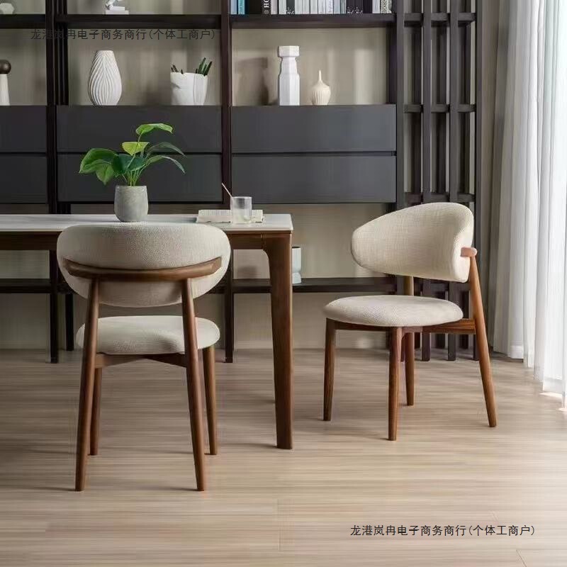 休闲椅子仿实木餐厅餐桌椅家用舒适久坐酒店商务洽谈跨境包邮|undefined