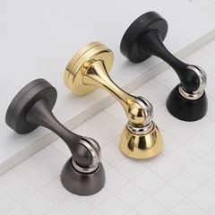 鋅合金不鏽鋼門吸免打孔強磁房門防撞家居五金門窗配件門頂門碰