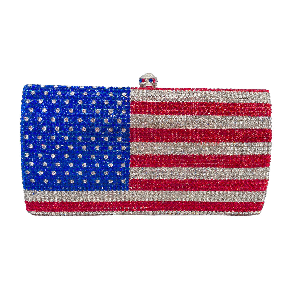 Rhinestone bolsa de diamantes transfronterizos paquete de cena de diamantes de mano bolsa de mujer bolsa de fiesta