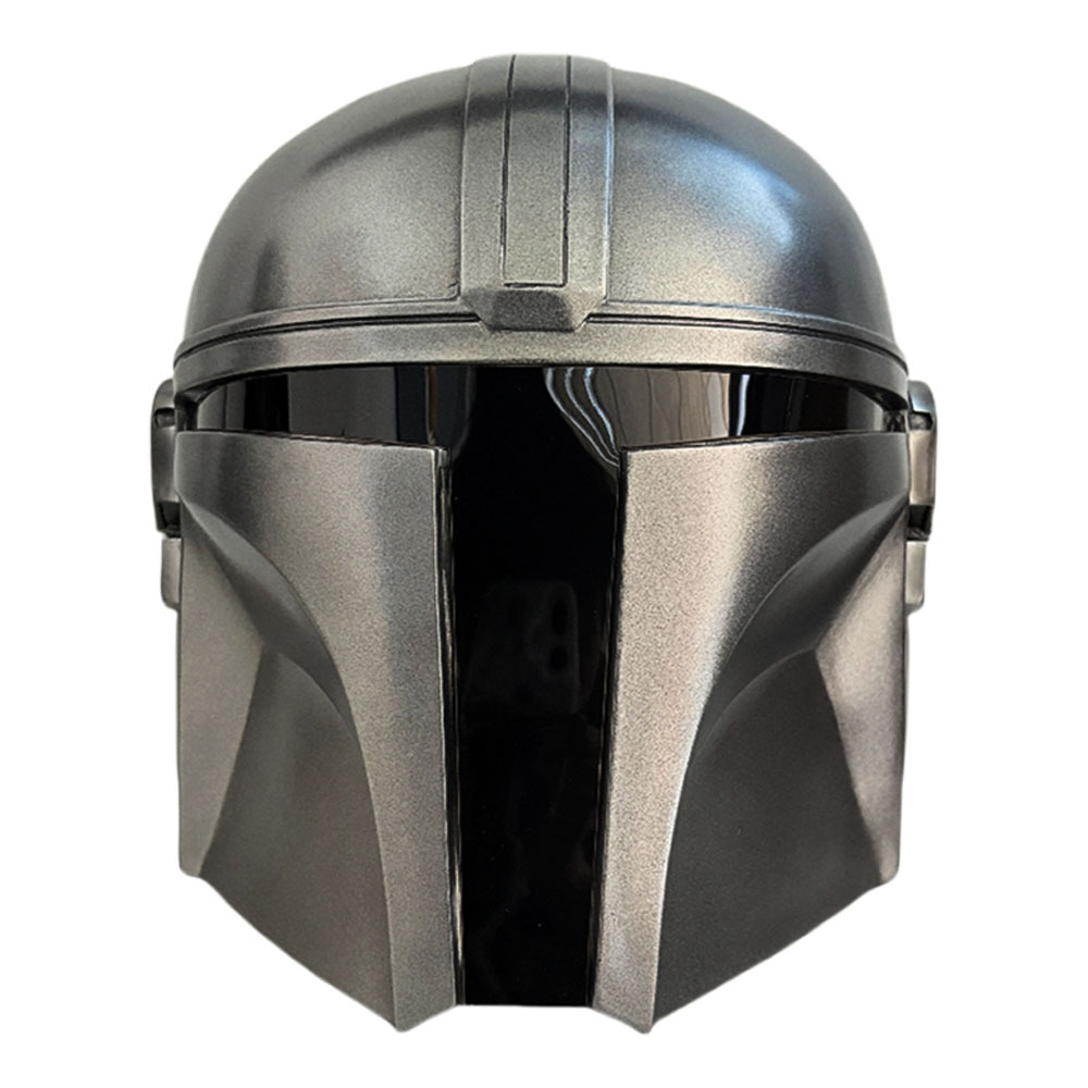 Suministros transfronterizos de Star Wars series Black Mandalorian Helmet peripheral cos imitación props