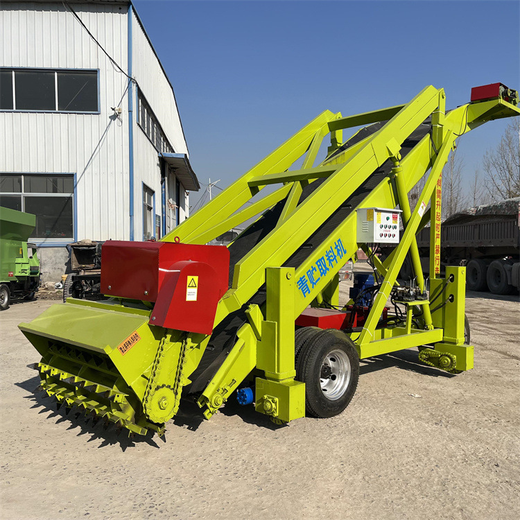 5米青储池取草机 方便操作青贮取料机 三相电喂牛用扒草机