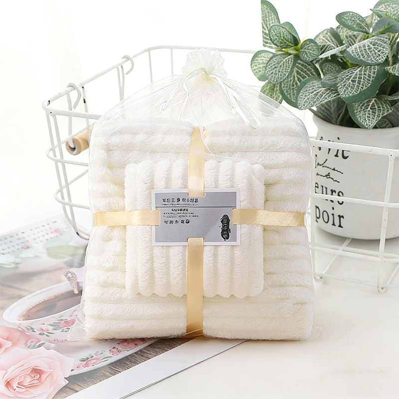 Caramelo transfronterizo toalla de coral toalla de baño toalla de coral toalla de baño toalla de coral toalla de regalo