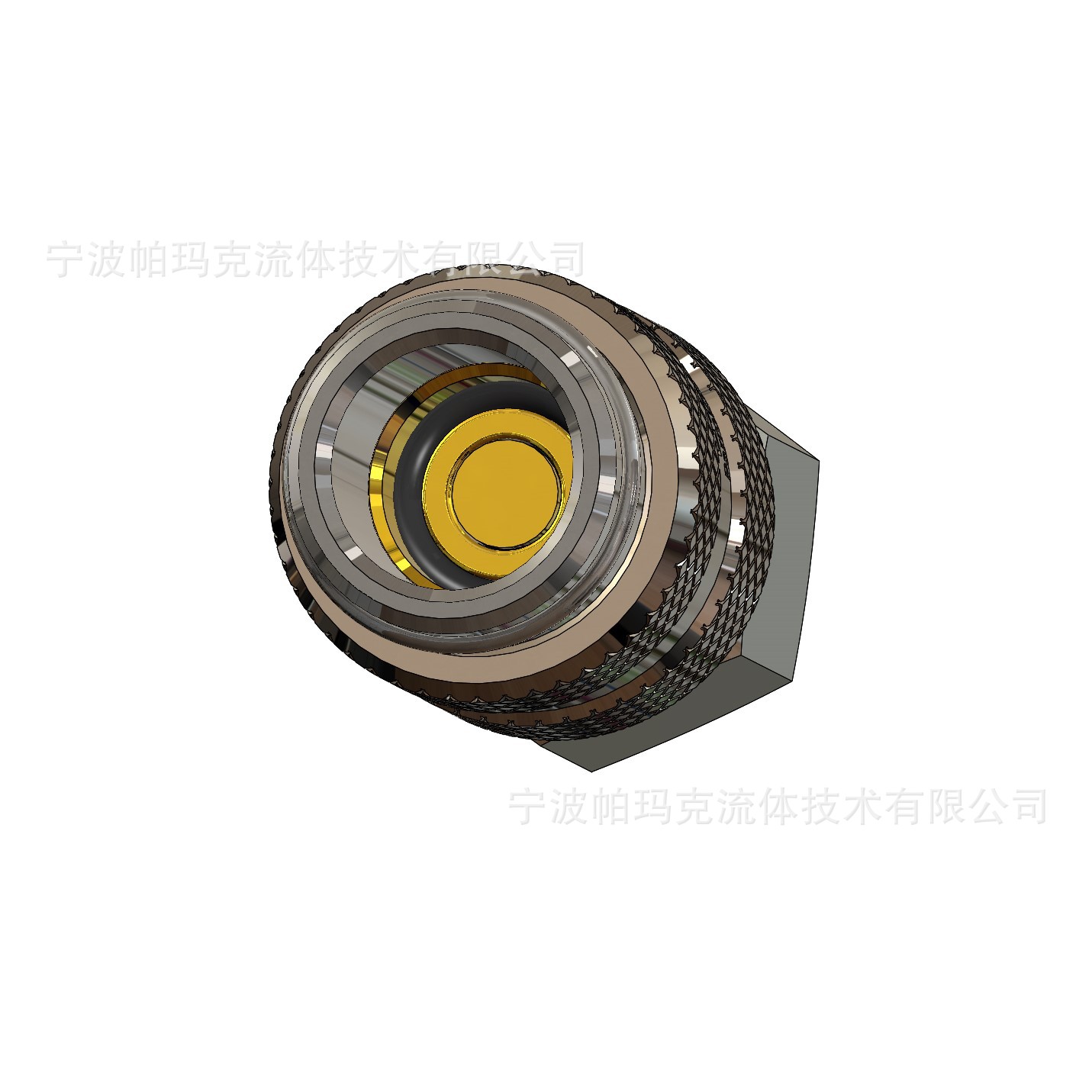 平面式气动快速接头21KL-无溢流无夹气量仪器仪表分析气路