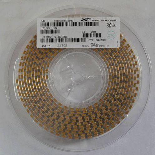 TPSE107K016P0100 AV|X钽电容 低阻抗 100UF 16V E 10% 7343-43
