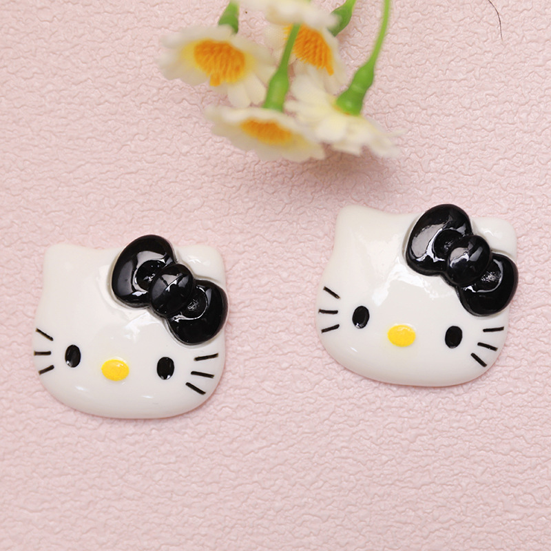 미디엄 블랙 k 고양이 27*24mm