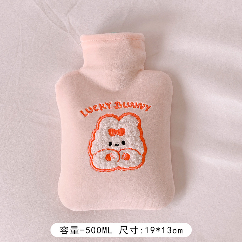 芸青オリジナルのぬいぐるみ湯たんぽかわいい灌水防爆学生は湯たんぽを取り外してアニメ注水して手を温める|undefined