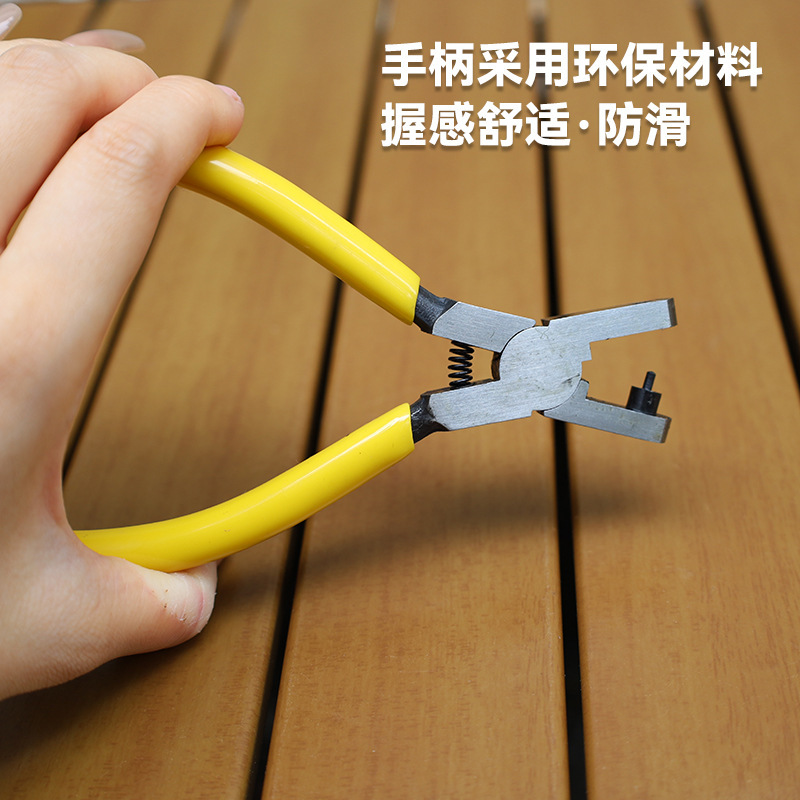 5インチミニバンド穴開けクランプ時計ペンチ付き革穴開けクランプdiy革穴開けツール|undefined