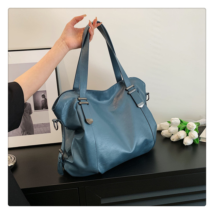 New fashionable European and American women's bags, retro and simple single-shoulder bags, large-capacity high-quality handbags, elegant crossbody bags are in stock undefined