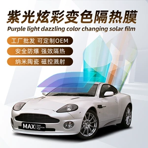 Factory wholesale colorful blue demon chameleon solar film high-definition heat insulation explosion-proof glass film car film