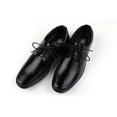 Wholesale men's business leather shoes with low-top English style pointed-toe single shoes, new spring formal black leather shoes