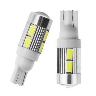 Car LED car light width indicator light T 10 194 w5w 168 lens 5630 10smd license plate light car light