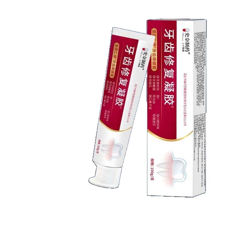 Herbal Tooth Repair Gel Toothpaste 100g Tube Fresh Breath Oral Care Daily Use key features