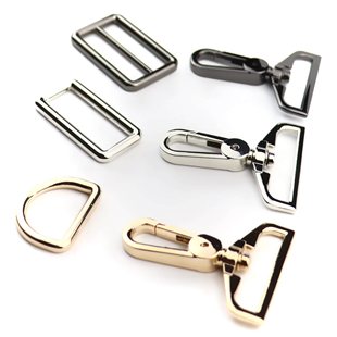 Large Men's and Women's Bags Dog Buckle Hardware Luggage Accessories Hanging Buckle D Buckle Japanese Buckle Square Buckle Travel Bag Buckle Thickeneding