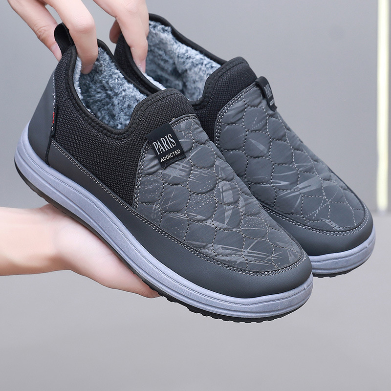 Winter warm non-slip wear-resistant casual sneakers