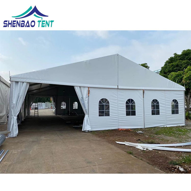 婚宴喜宴酒席帐篷 展会车展仓储活动篷房 红白喜事欧式婚宴大棚