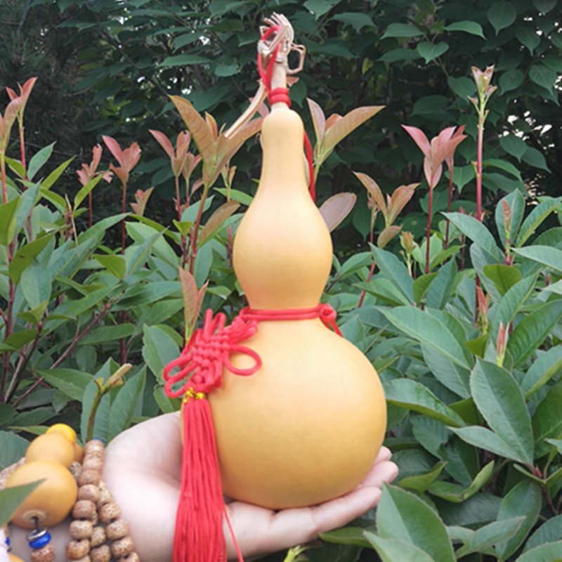 天然ひょうたんペンダント、ホームアクセサリー、蛇口付き特大ひょうたん装飾品、屋内吊り下げ文具、小さなひょうたん|undefined