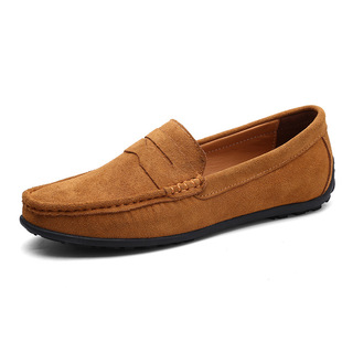 Men's Shoes, Slip-On Shoes, Men's Slip-On Shoes, Genuine Leather Business Casual Outdoor Leather Shoes, Men's Slip-On Shoes
