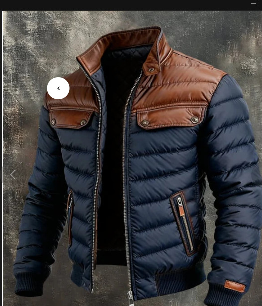 Europa y los Estados Unidos de la nueva explosión de ropa de hombre invierno chaqueta de invierno con chaqueta con capuchón gruesa