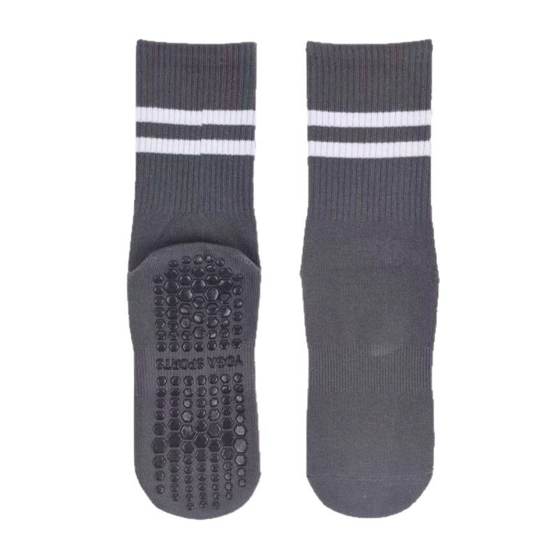 Pantalones de medias para niños y niñas, puntos antideslizantes, pantalones de medias para interiores, calcetines deportivas paralelas casuales coreanas al aire libre.