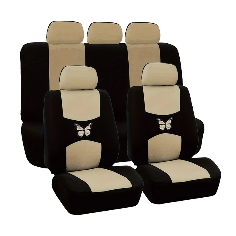 Foreign Trade Cross-Border New Moon-Shaped Printed Universal Car Seat Cover Four-Season Elastic Protective Cover Car Seat Cushion