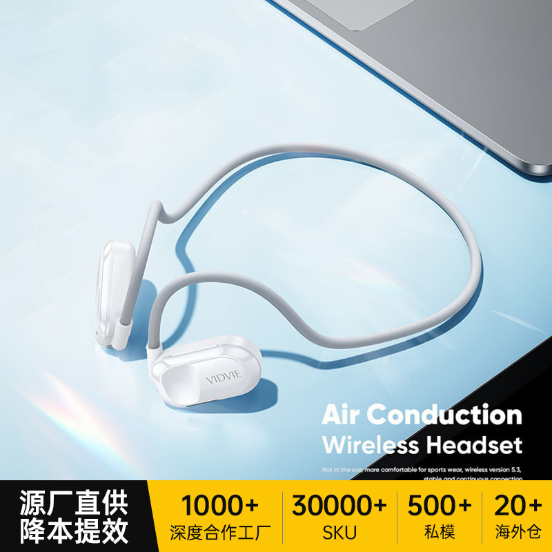 Cross-Border High-Quality Air Conduction Wireless Headphones Outdoor Conductive Headphones with Microphone