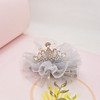 Small princess costume, hairgrip, hair accessory, lace jewelry, three dimensional hairpins