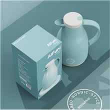 贝洛可 艾芙尼系列保温壶BK057大容量1L304不锈钢保温瓶家用暖壶