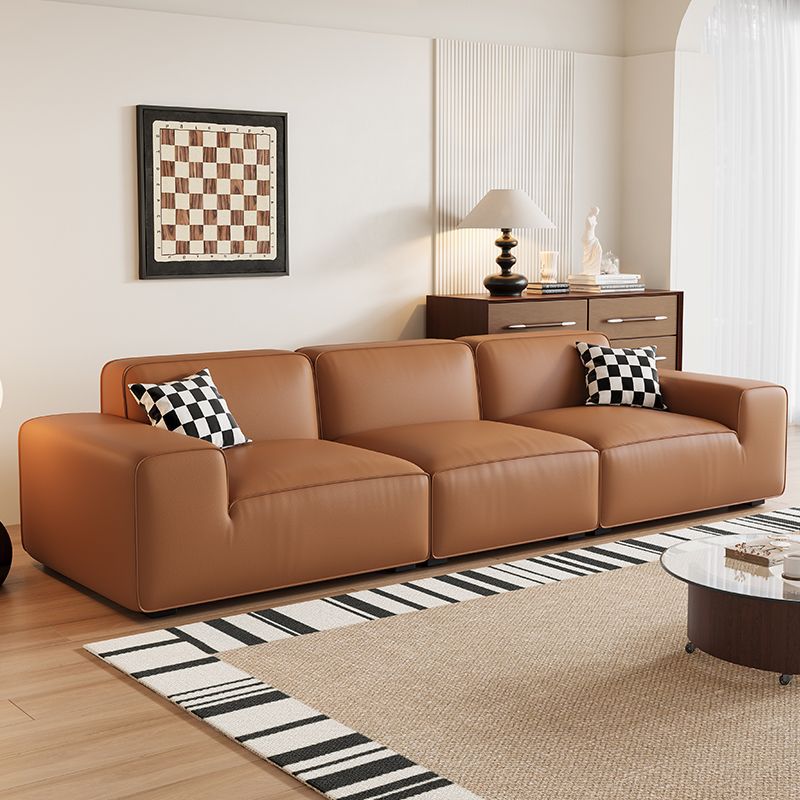 오렌지 [라텍스 풀 천연가죽] 10년 보증