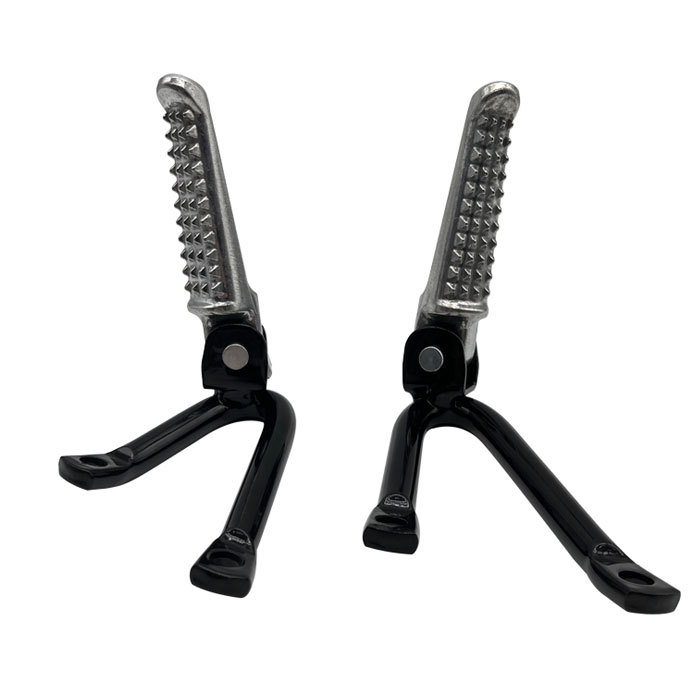 Longding Off-Road Motorcycle Cqr Accessories Aluminum Alloy Front Footrests Foot Pedals Reinforced Passenger Rear Footrests